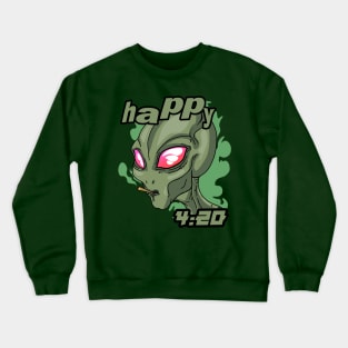 Happy 4:20 Crewneck Sweatshirt